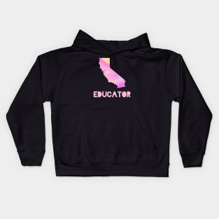 California Educator Kids Hoodie